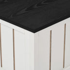 Table basse carrée rustique de ferme avec plateau relevable et rangement de 31,5 po