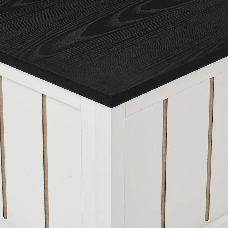 Table basse carrée rustique de ferme avec plateau relevable et rangement de 31,5 po