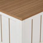 Table basse carrée rustique de ferme avec plateau relevable et rangement de 31,5 po