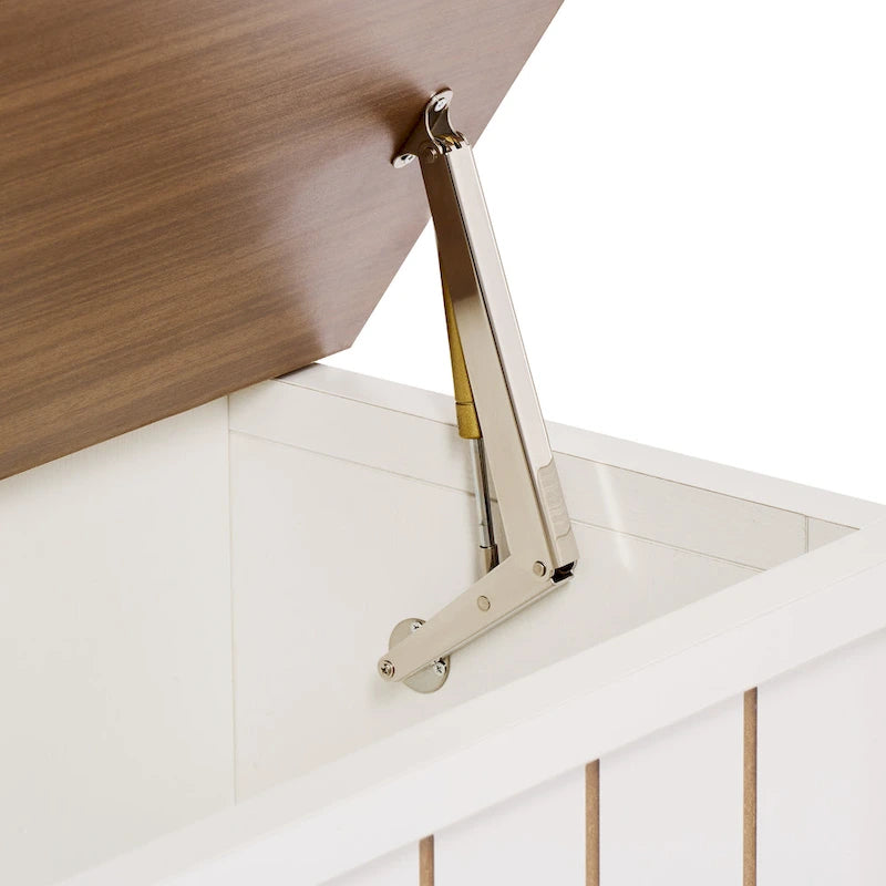 Table basse carrée rustique de ferme avec plateau relevable et rangement de 31,5 po