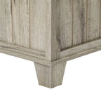 Table basse carrée rustique de ferme avec plateau relevable et rangement de 31,5 po