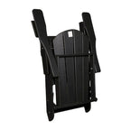 Chaise Adirondack pliante, fauteuil Adirondack ergonomique en HDPE résistant aux intempéries, empilable et relaxant