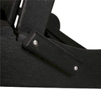 Chaise Adirondack pliante, fauteuil Adirondack ergonomique en HDPE résistant aux intempéries, empilable et relaxant