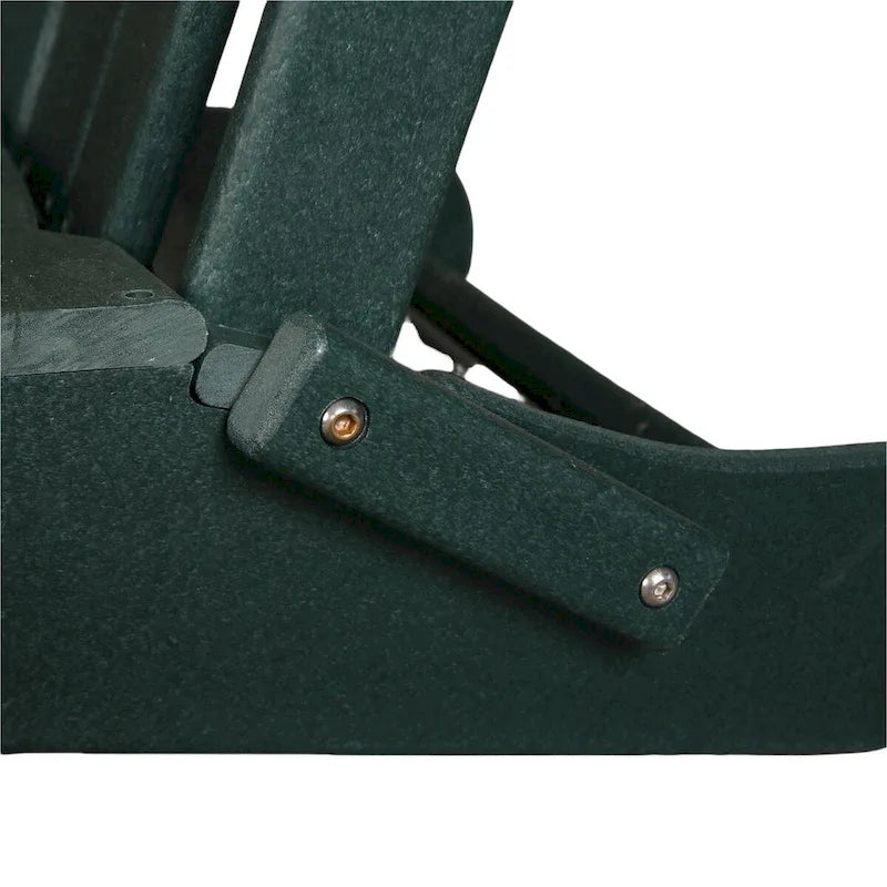 Chaise Adirondack pliante, fauteuil Adirondack ergonomique en HDPE résistant aux intempéries, empilable et relaxant