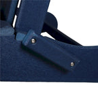 Chaise Adirondack pliante, fauteuil Adirondack ergonomique en HDPE résistant aux intempéries, empilable et relaxant