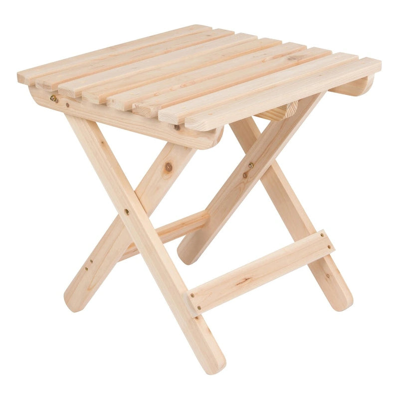Table pliante carrée en bois d'extérieur Sherwood