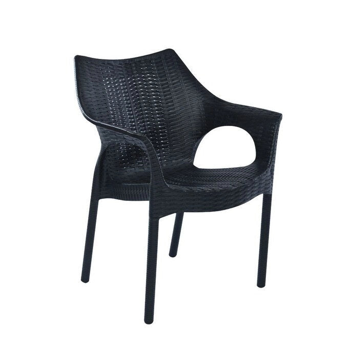 Chaises d'extérieur en résine plastique Cambridge (lot de 2)