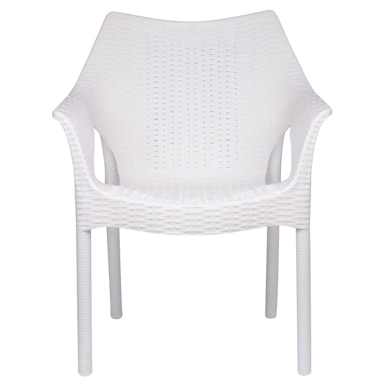 Chaises d'extérieur en résine plastique Cambridge (lot de 2)