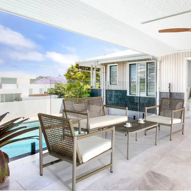 4 Pieces Patio Furniture Set