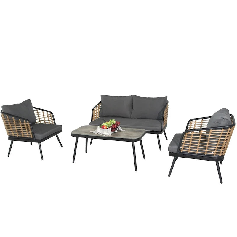 Ensemble de 4 meubles de patio