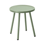 Table de patio Werph Table d'appoint de salon, Table d'appoint ronde Petite table de chevet