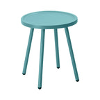 Werph Patio Table Living Room Side Table, Round Accent Table Small Side Table Nightstand