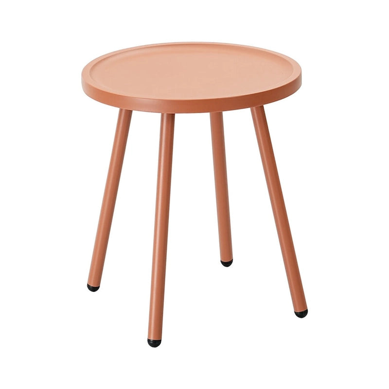 Table de patio Werph Table d'appoint de salon, Table d'appoint ronde Petite table de chevet