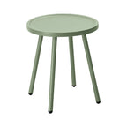 Table de patio Werph Table d'appoint de salon, Table d'appoint ronde Petite table de chevet