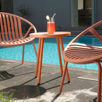 Table de patio Werph Table d'appoint de salon, Table d'appoint ronde Petite table de chevet