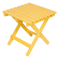 Table carrée pliante Laguna - 19 L x 19 P x 19 H