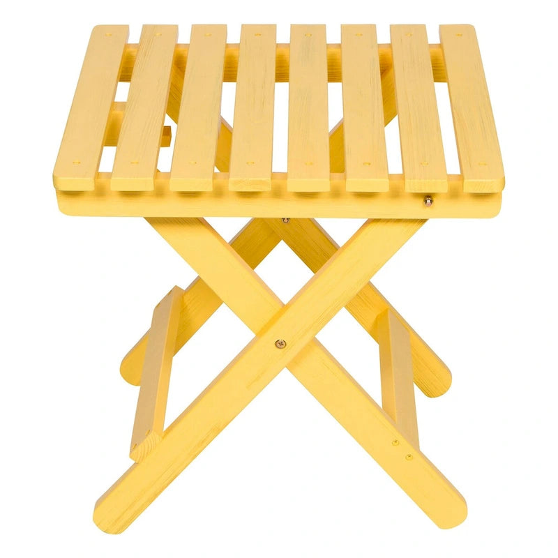 Table carrée pliante Laguna - 19 L x 19 P x 19 H
