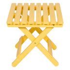 Table carrée pliante Laguna - 19 L x 19 P x 19 H