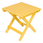 Table carrée pliante Laguna - 19 L x 19 P x 19 H