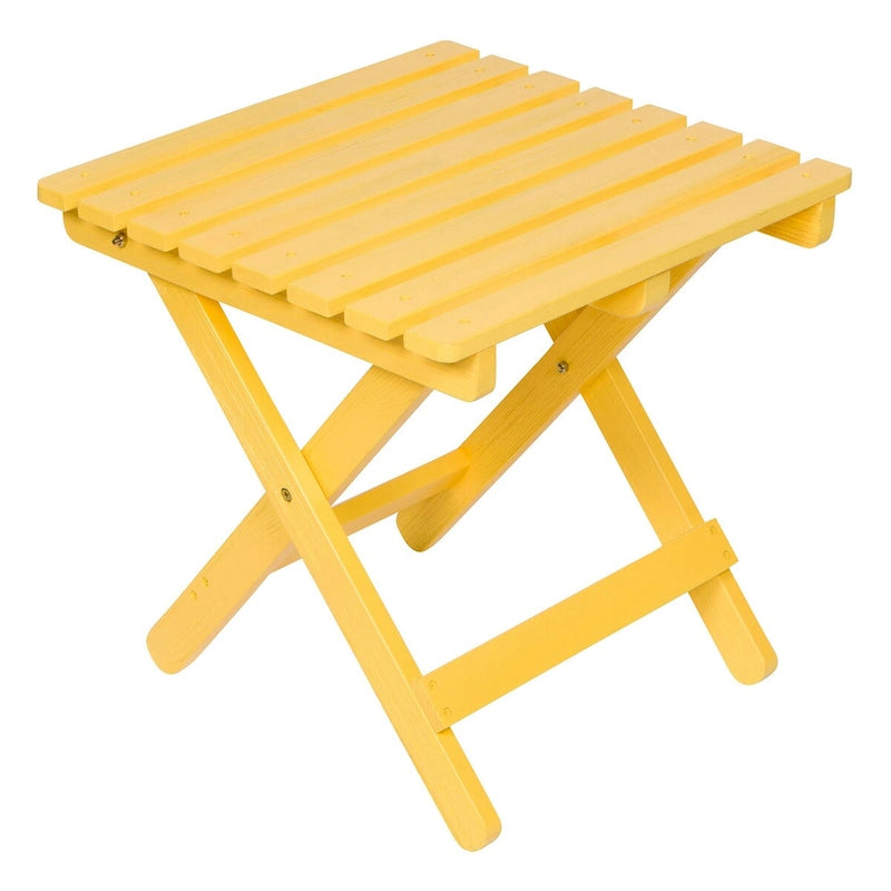 Table carrée pliante Laguna - 19 L x 19 P x 19 H