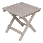 Table carrée pliante Laguna - 19 L x 19 P x 19 H