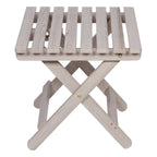Table carrée pliante Laguna - 19 L x 19 P x 19 H
