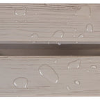 Table carrée pliante Laguna - 19 L x 19 P x 19 H