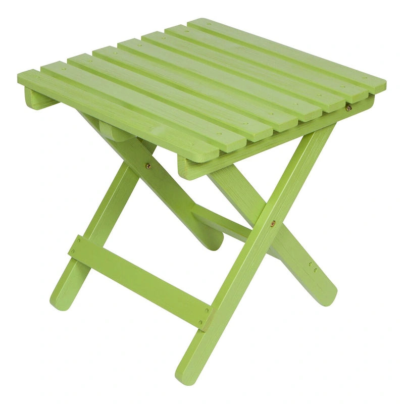 Table carrée pliante Laguna - 19 L x 19 P x 19 H
