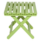 Table carrée pliante Laguna - 19 L x 19 P x 19 H