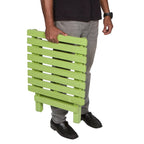 Table carrée pliante Laguna - 19 L x 19 P x 19 H