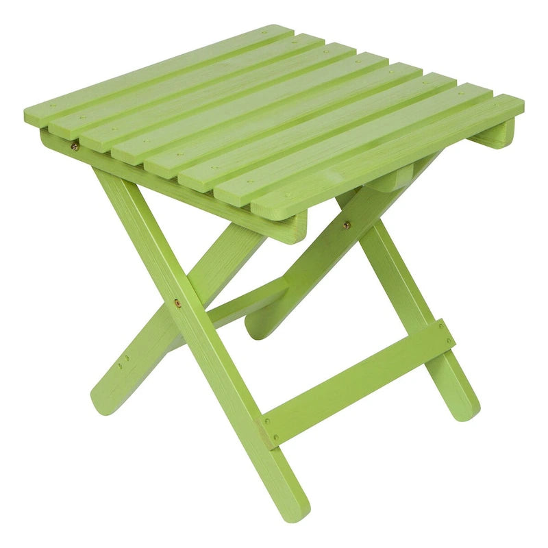 Table carrée pliante Laguna - 19 L x 19 P x 19 H