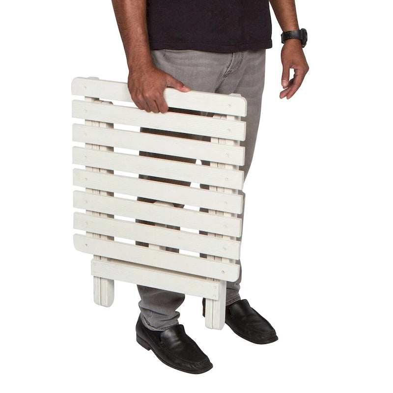 Table carrée pliante Laguna - 19 L x 19 P x 19 H