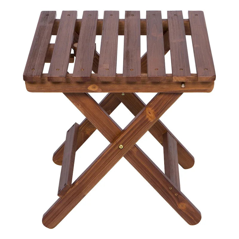 Table carrée pliante Laguna - 19 L x 19 P x 19 H