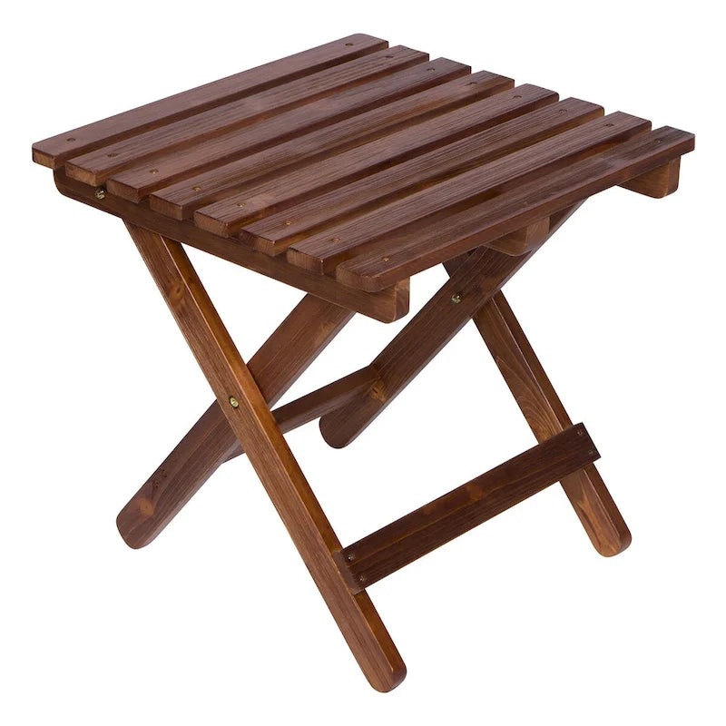 Table carrée pliante Laguna - 19 L x 19 P x 19 H