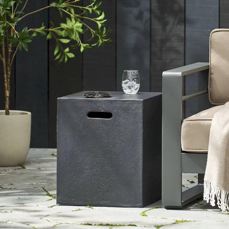 Table d'appoint de jardin pour terrasse extérieure