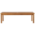 Table basse en bois de teck pour patio Upland