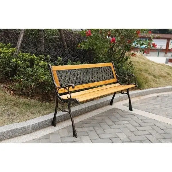 Jardinage Terrasse Jardin Parc Cour 49 Banc extérieur en bois
