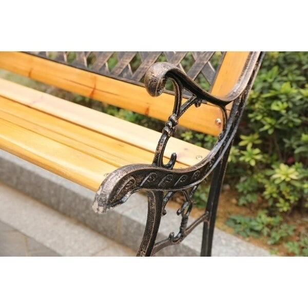 Jardinage Terrasse Jardin Parc Cour 49 Banc extérieur en bois