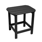 Table d'appoint compacte en PEHD, parfaite pour l'intérieur/extérieur, conception ultra-durable et résistante aux intempéries