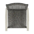 Ensemble de 2 fauteuils de club en osier et bois par Christopher Knight Home