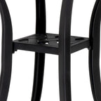 Pellebant Table d'appoint d'extérieur ronde en fonte d'aluminium - Diam. 48,5 cm * H 53 cm