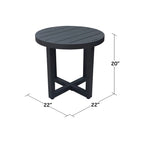 Table d'appoint de patio/terrasse