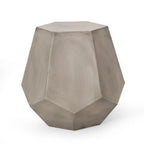 Table d'appoint Calgary,Table d'appoint de patio hexagonale 52x47.6cm,Table d'appoint modulable intérieur/extérieur