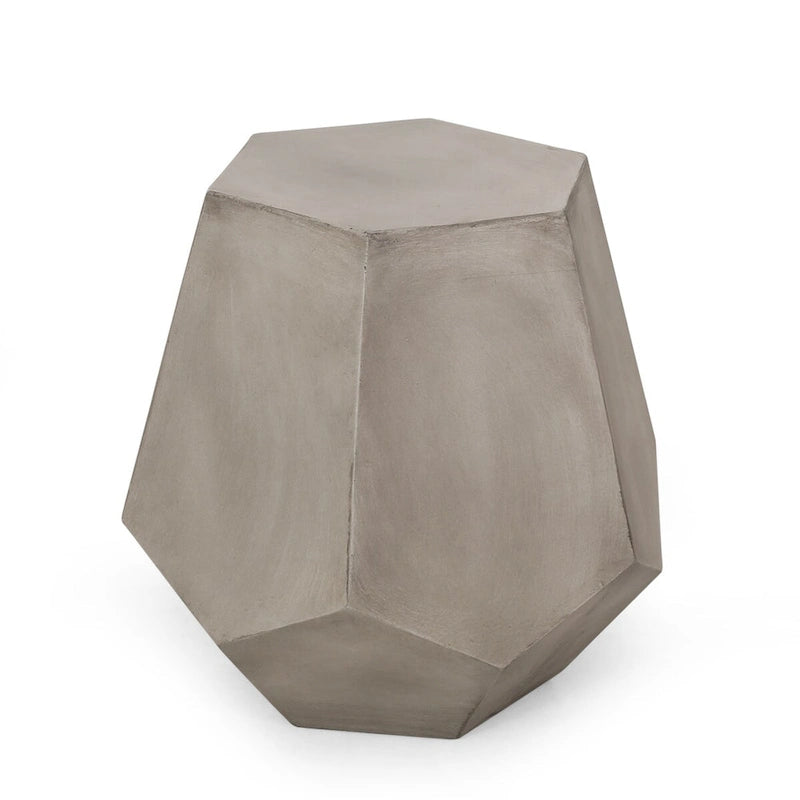 Table d'appoint Calgary,Table d'appoint de patio hexagonale 52x47.6cm,Table d'appoint modulable intérieur/extérieur