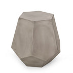 Table d'appoint Calgary,Table d'appoint de patio hexagonale 52x47.6cm,Table d'appoint modulable intérieur/extérieur