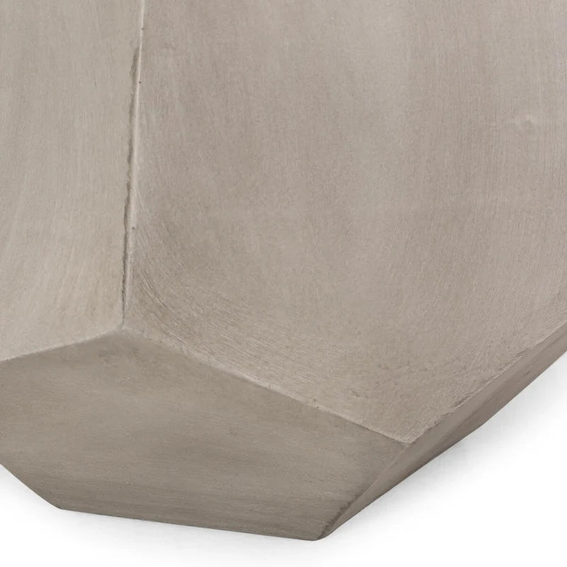 Table d'appoint Calgary,Table d'appoint de patio hexagonale 52x47.6cm,Table d'appoint modulable intérieur/extérieur