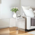 21 Long Rectangle All Acrylic 15mm Thick Waterfall Coffee Table
