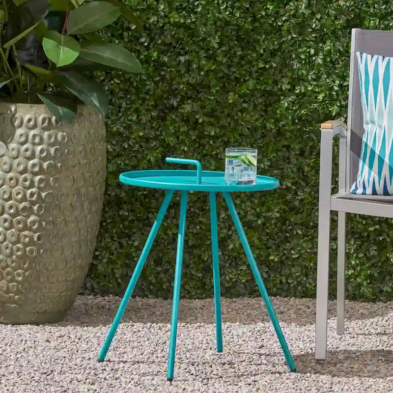 Outdoor SIDE TABLE blue