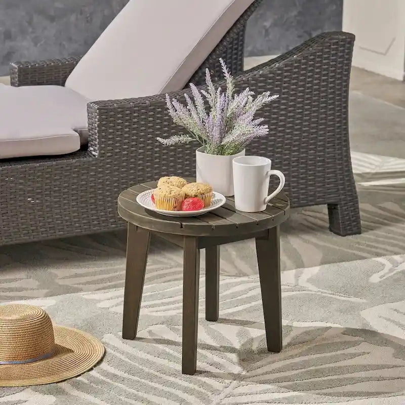 Table basse de patio durable