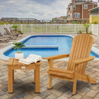 Chaise Adirondack pliante d'extérieur en sapin